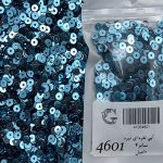 پولک تخت آبی نقره ای تیره کد4601