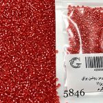 منجوق ماتسونو قرمز روشن براق کد 5846