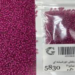 منجوق ماتسونو بنفش دور شیشه ای کد 5830