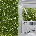 ملیله ماتسونو سبز چمنی روشن براق کد 5130