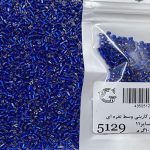 ملیله ماتسونو آبی کاربنی وسط نقره ای کد 5129