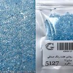 ملیله ماتسونو آبی روشن هفت رنگ صدفی کد 5127