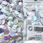 پولک سکه ای سفید کد 1301