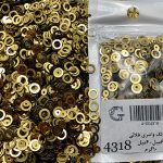 پولک واشری طلائی کد 4318