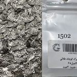 پولک فلزی برگ کوچک نقره ای کد 1502