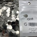 پولک فلزی اشک نقره ای کد 1508
