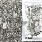 ملیله پیچ چک نقره ای براق کد 0328