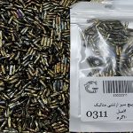 ملیله پیچ سبز ارتشی متالیک کد 0311