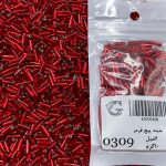 ملیله پیچ  چک سایز 7 قرمز کد 0309