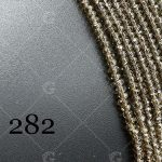 کریستال سایز ۱ قهوه ای روشن شیشه ای کد: ۰۲۸۲