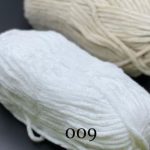 کاموا مخمل سفید کد 009       0009