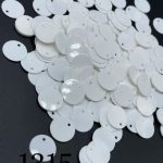 پولک سکه ای 10 مم سفید براق       1315