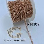 نگین متری هلویی پایه همرنگ چارچنگ mn0162