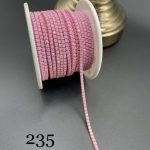 نگین متری اوپال سایز 6 کد 235 صورتی پاستیلی       0235