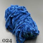 کاموا مخمل سرمه ای کد 024       0024