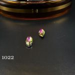 نگین مارکیز طاووسی 2  به ابعاد7*15 کد: 1022