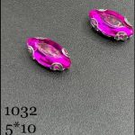 نگین مارکیز سرخابی به ابعاد 5*10 کد:   1032