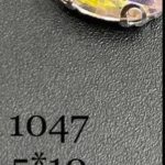 نگین مارکیز صورتی هفت رنگ به ابعاد 5*10 کد: 1047