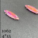 نگین مارکیز صورتی پاستیلی به ابعاد 4*15کد:  1062