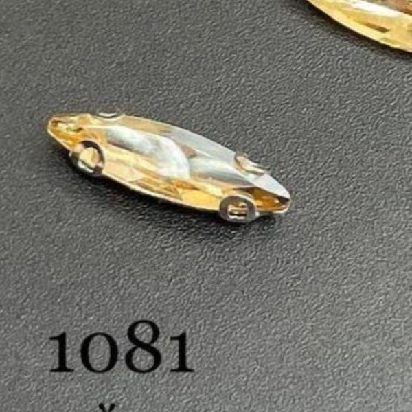 نگین مارکیز طلایی به ابعاد 4*15 کد: 1081