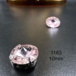 نگین چتری سایز 10 مم صورتی کد: 1163