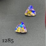 نگین مثلث به ابعاد 1*1 صورتی 7 رنگ کد: 1285