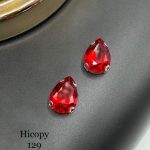 نگین های کپی اشک سایز 13*18قرمز       H129