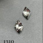 نگین حلزونی به ابعاد 14*10 دودی کد:   1310