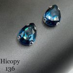 نگین های کپی اشک سایز 13*18کله غازی       H136