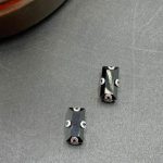 نگین باگت به ابعاد 10*5 مشکی کد :  1393