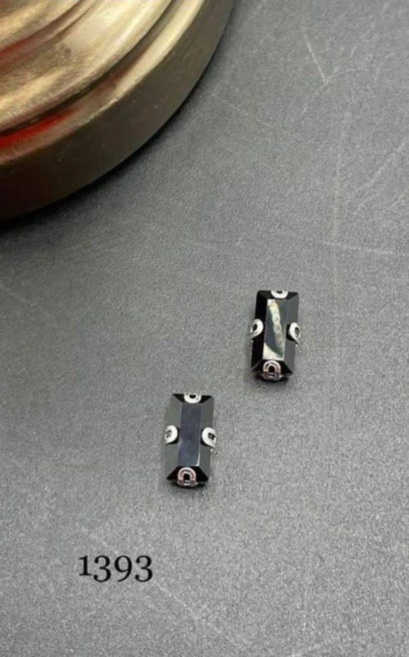 نگین باگت به ابعاد 10*5 مشکی کد :  1393 - Image 1