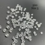 کریستال های کپی سایز 5 شیشه ای کد:   1500