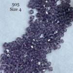 کریستال های کپی سایز 4بادمجونی  کد:  1505