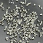 کریستال های کپی سایز 5 دودی روشن کد:  1509