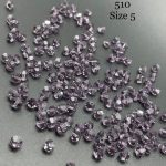 کریستال های کپی سایز 5 بنفش روشن کد: 1510