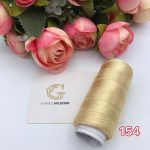 نخ ابریشم سایز 2 شیری 154       2153