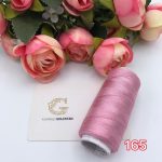 نخ ابریشم سایز 2 صورتی 165       2164