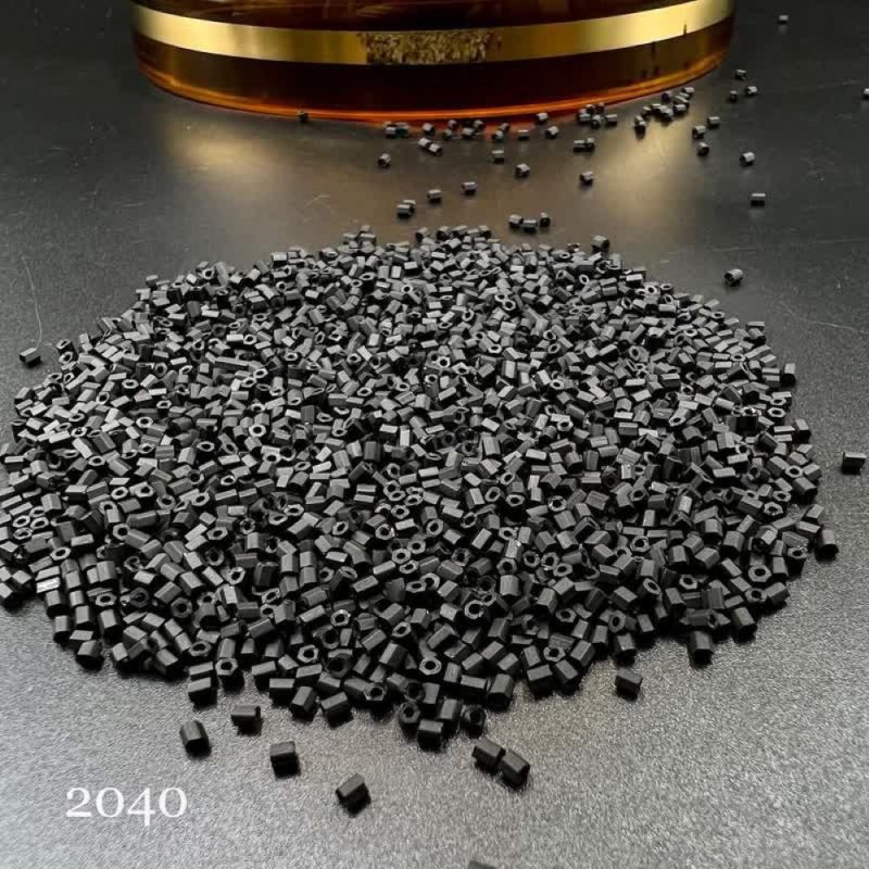 ملیله شکسته FGB  سایز 11 مشکی مات کد:  2040 - Image 1