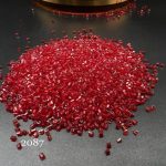 ملیله شکسته FGB  سایز 11 قرمز شیشه ای کد: 2087