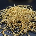 سرمه ی صاف یا نرم طلایی تیره کد: 209