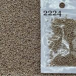 منجوق FGB سایز 11 طلایی روشن متالیک       2224