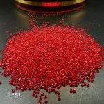 منجوق FGB سایز 11 قرمز شیشه ای 2251