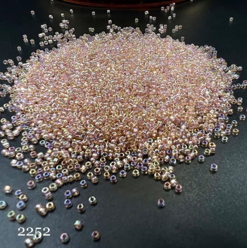 منجوق FGB سایز 11 گلبهی هفت رنگ 2252 - Image 1
