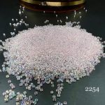 منجوق FGB سایز 11 صورتی 7رنگ شیشه ای 2254