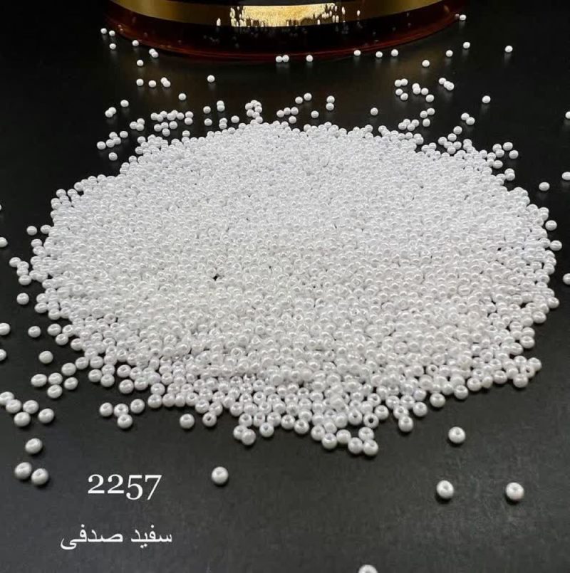 منجوق FGB سایز 11 سفید صدفی 2257 - Image 1