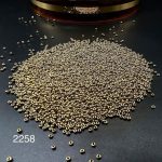 منجوق FGB سایز 11 طلایی متالیک تیره 2258