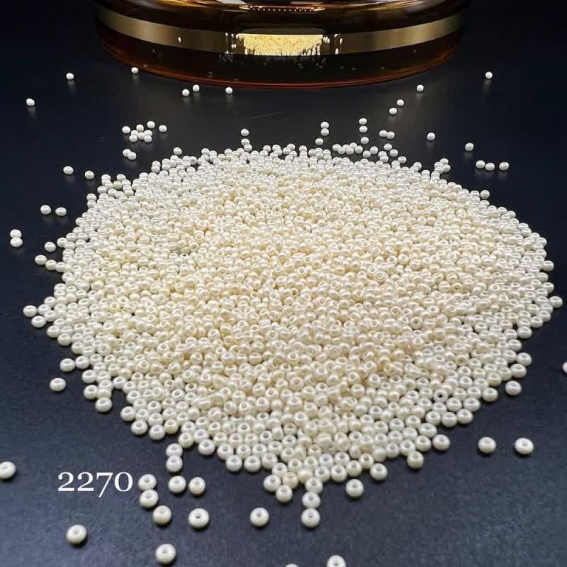 منجوق FGB سایز 11 شیری تیره مات کد: 2270 - Image 1