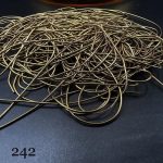 سرمه ی صاف قهوه ای طلایی براق کد: 242