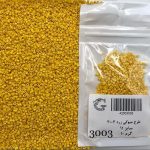 منجوق طرح میوکی سایز 11 زرد 2       3003