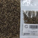 منجوق طرح میوکی سایز 11 برنز       3010